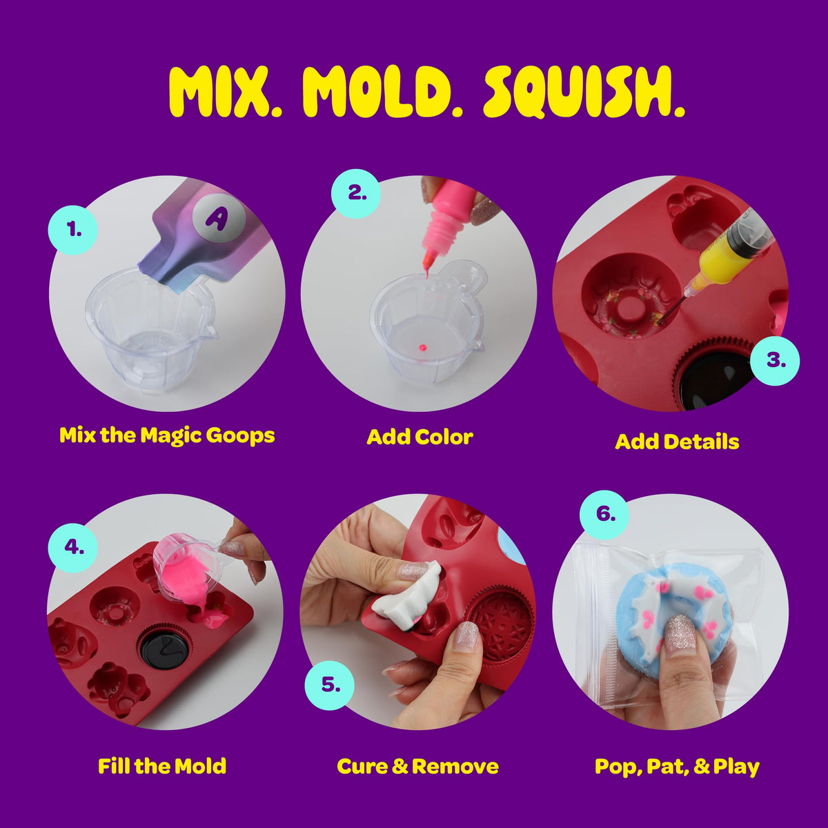 Dan&Darci Egg Squishy Painting Kit - Arts & Crafts for Girls and Boys