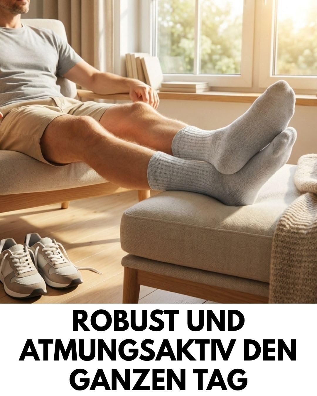 10 Paar Sportsocken Tennissocken Herren Damen Atmungsaktive Crew Socken Baumwolle