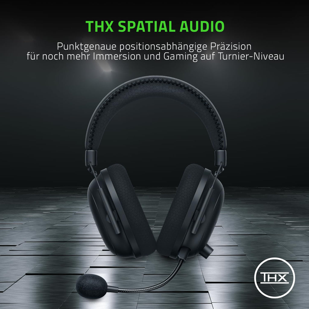 Razer BlackShark V2 X - Multi-Plattform kabelgebundenes Esports-Headset (Triforce 50mm Treiber, Erweiterte Passive Geräuschunterdrückung, 7.1 Surround Sound, Hyperclear Cardioid Mic) Grün