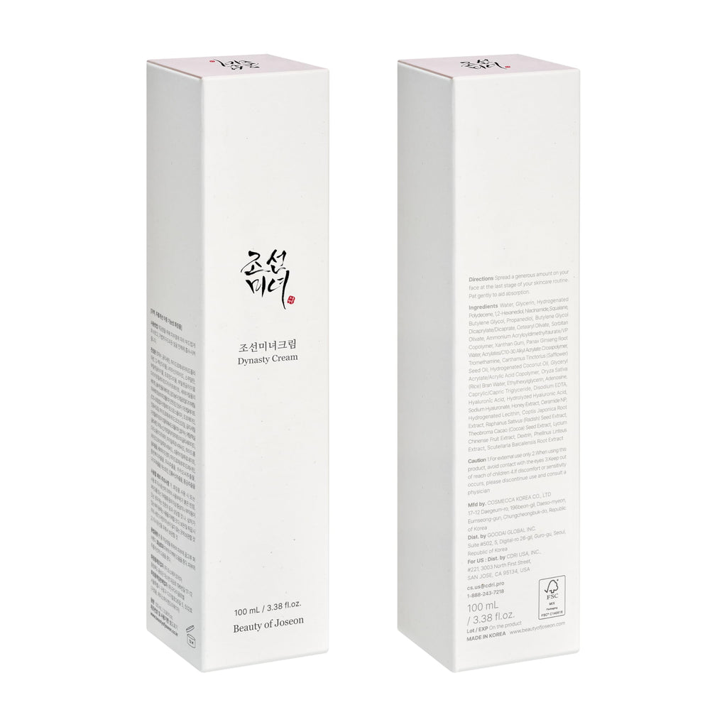 Beauty of Joseon Dynasty Cream | Korean Skincare Koreanische Kosmetik Hydratisierend