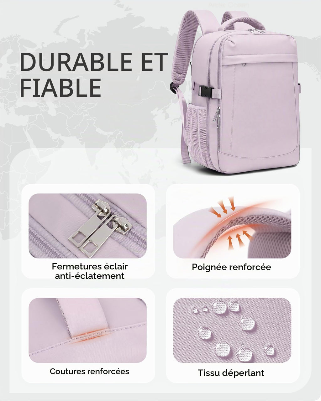 Yankony Sac a Dos Voyage Cabine Avion 40x30x20 Ryanair Bagages Cabine