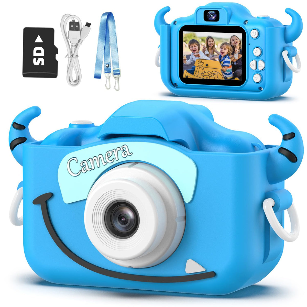 Goopow Kids Camera Toys for 3-8 Year Old Girls Boys