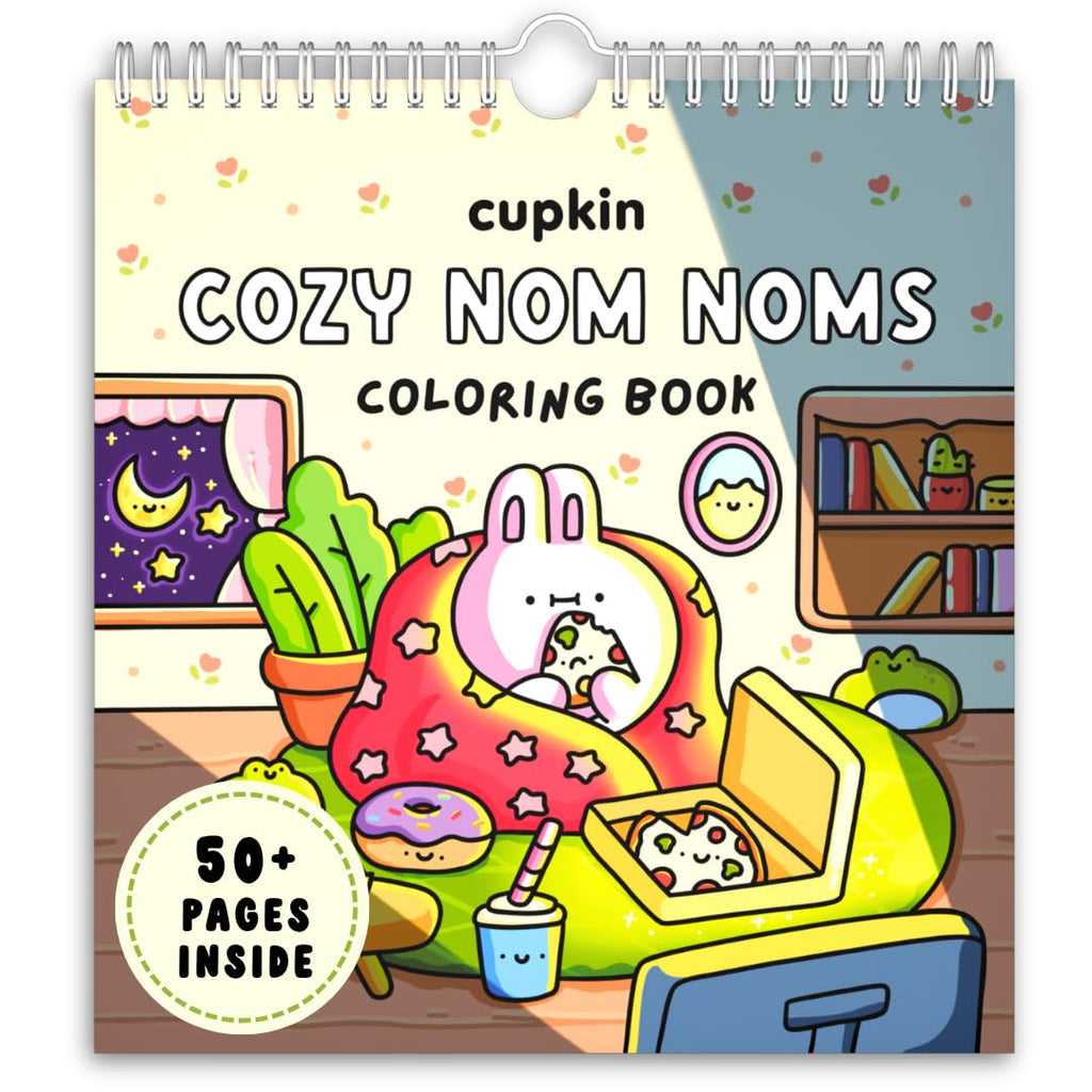 Cupkin Animal Habitats Sticker Book | 12 Coloring & Activity, 500+ Stickers