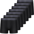 FM London 7er-Pack atmungsaktive Herren-Boxershorts ohne Etikett, dehnbar