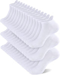 shnn 14 Pairs Mens/Womens Ankle Socks Breathable Casual Low Cut Short Socks for Men/Women with Heel Tab