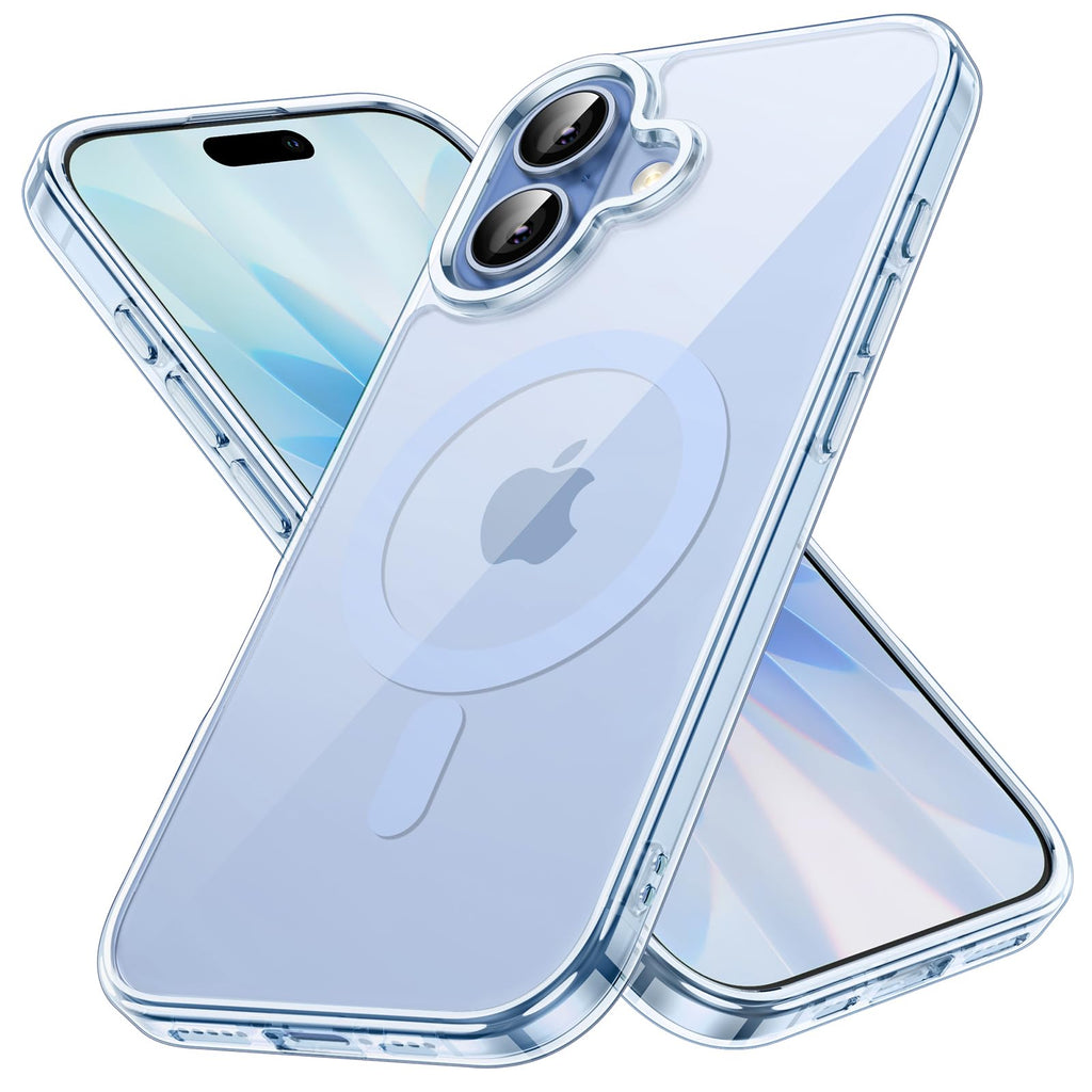 JETech Magnetische Hülle für iPhone 17, Durchsichtig