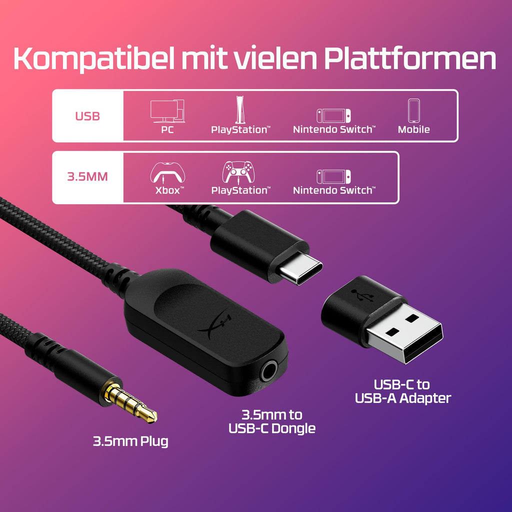 HyperX Cloud III – Kabelgebundenes Gaming-Headset
