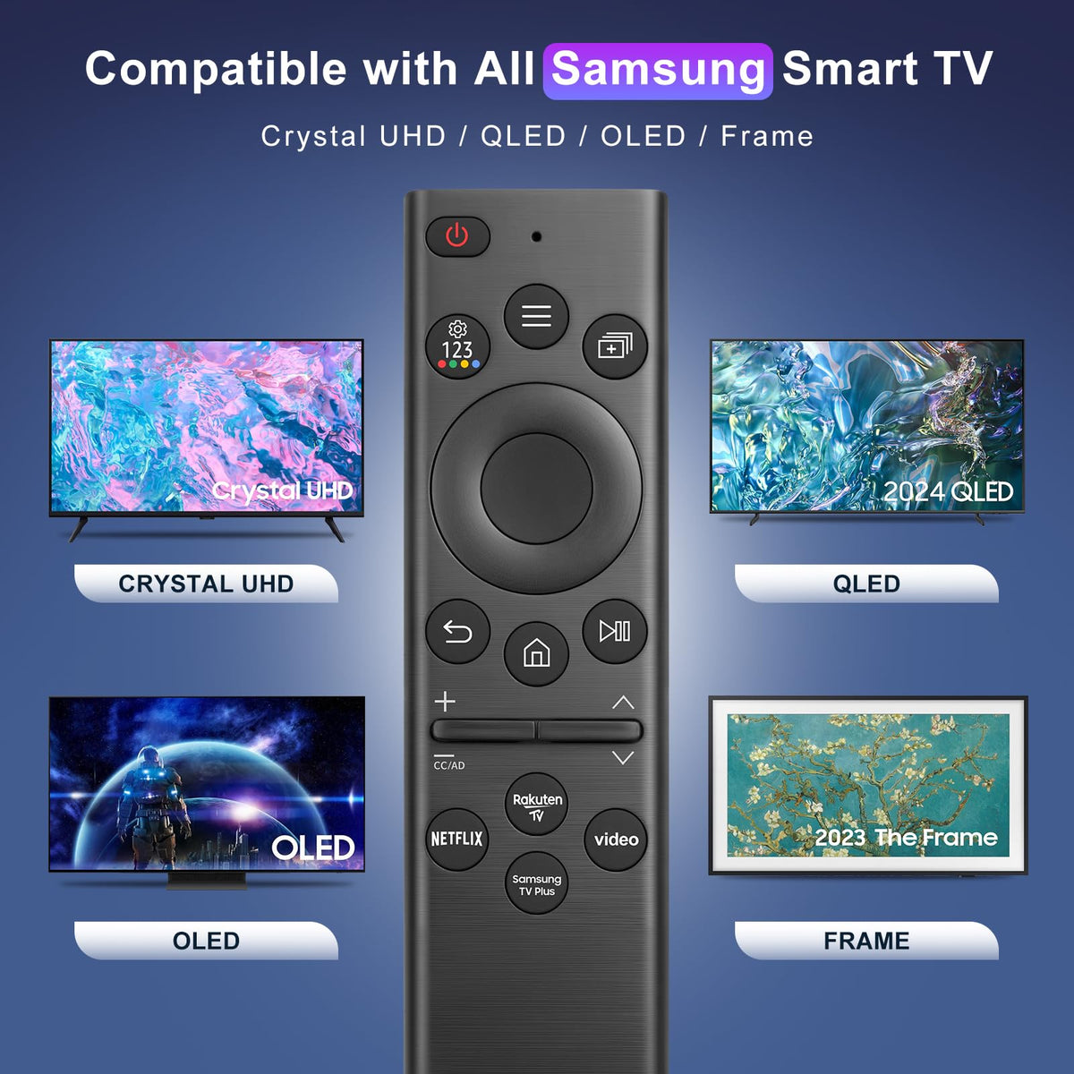 für Samsung Fernbedienung Fernseher, Universal für Samsung Smart TV