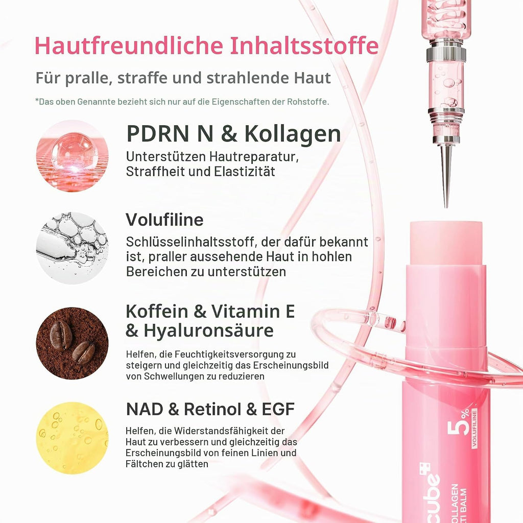 medicube PDRN Pink Kollagen Volumen Multi Balm Stick Gesicht & Körper