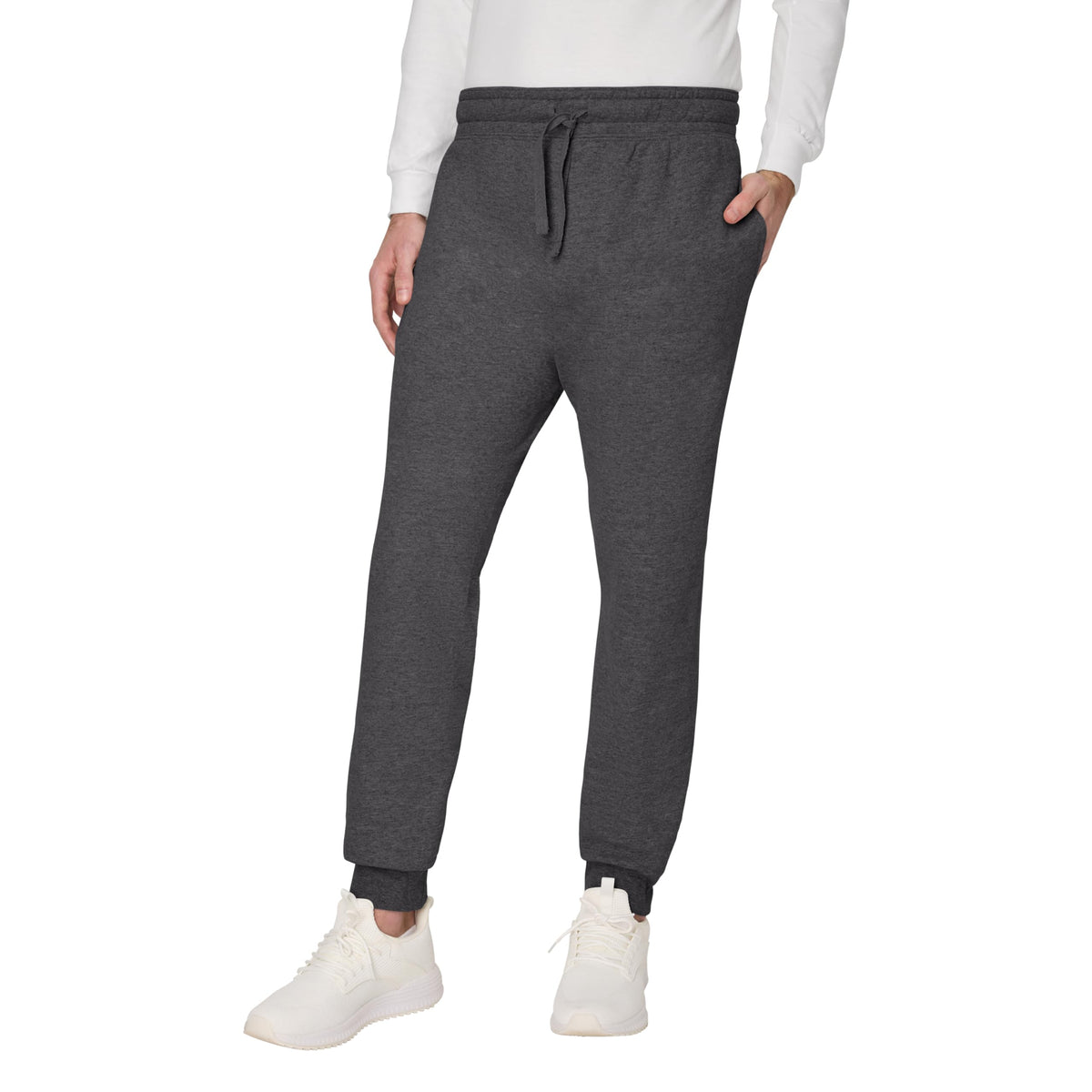 Hanes Men's Joggers, EcoSmart Fleece Sweatpants for Men, Men's Lounge Pants, 30.5"