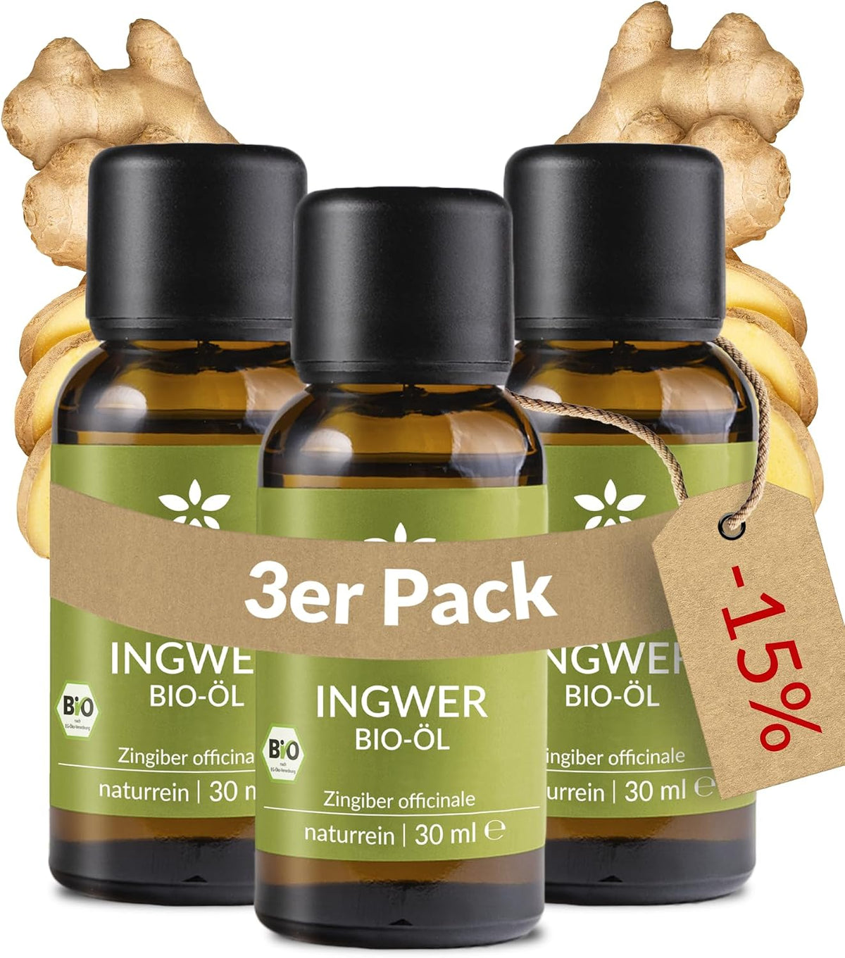 Heldengrün® BIO Lavendelöl [100% NATURREIN] Ätherisches Öl 30 ml