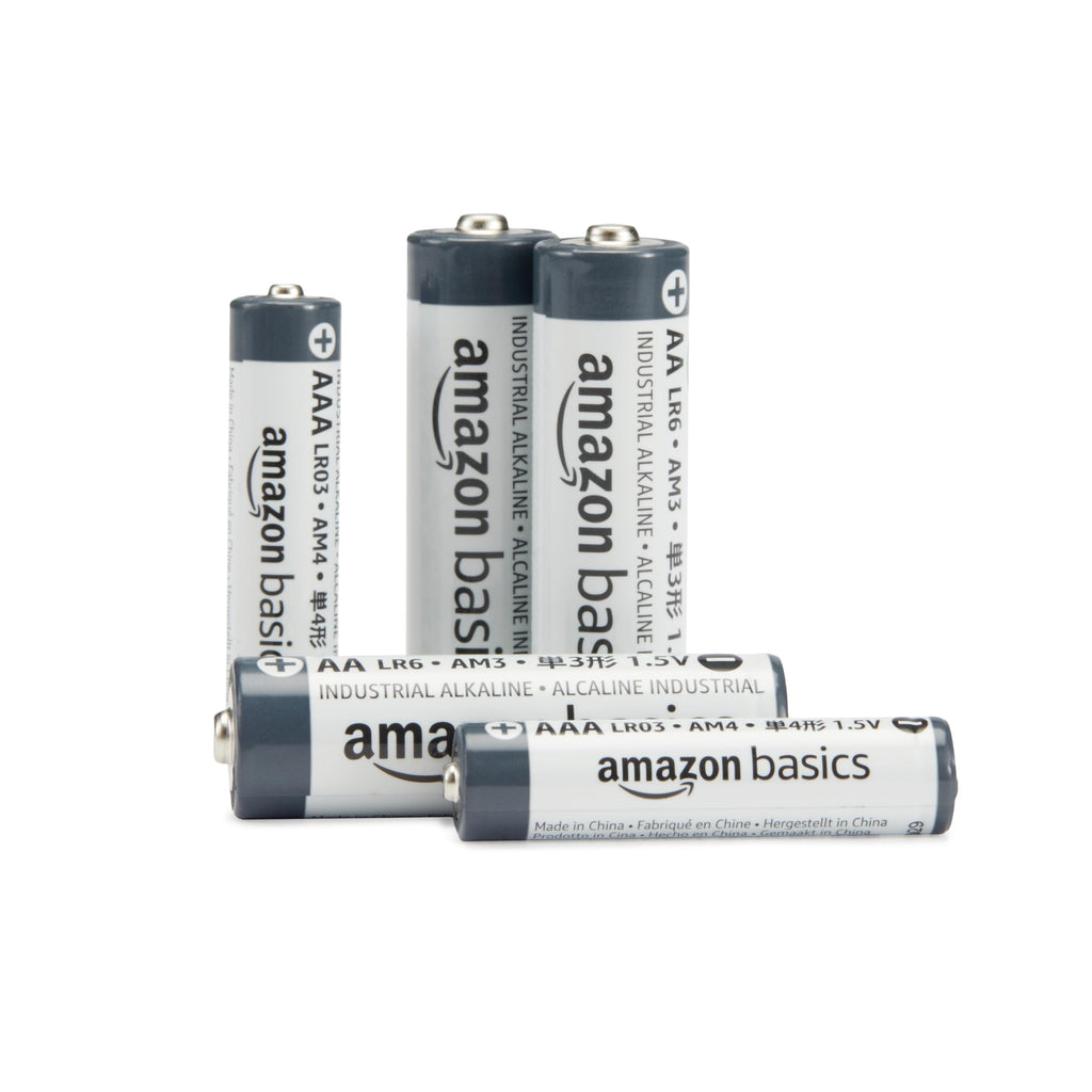 Amazon Basics AA- Alkali-Batterien, 1,5 V, 5 Jahre lagerfähig, 40 Stück