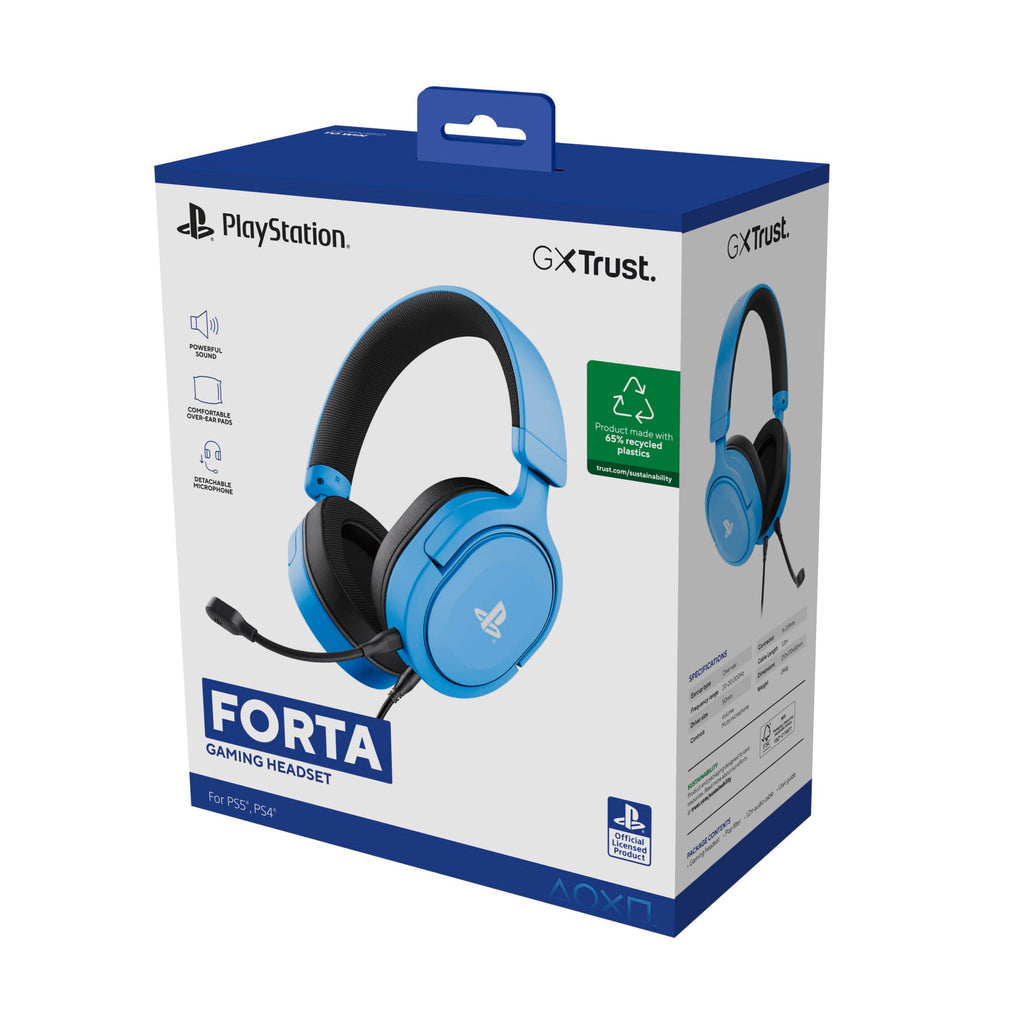 GXTrust Forta PS5 Gaming Headset Lizenziert für PlayStation 5, Weiß