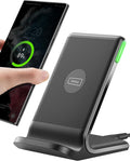 INIU Wireless Charger, 15W Schnelles Induktive Ladestation mit LED