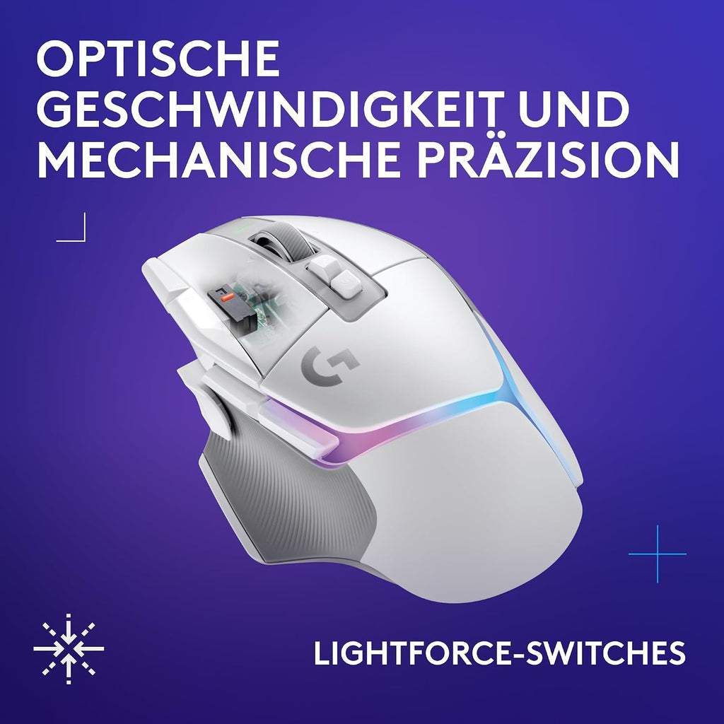 Logitech G G515 LIGHTSPEED TKL kabellose flache Gaming-Tastatur (Schwarz)