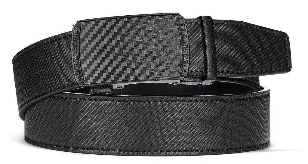 CHAOREN Gürtel Herren, Automatik Ledergürtel Herren 35mm ohne Löcher