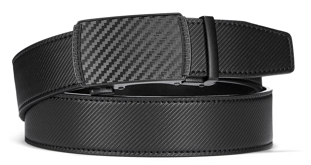 CHAOREN Gürtel Herren, Automatik Ledergürtel Herren 35mm ohne Löcher