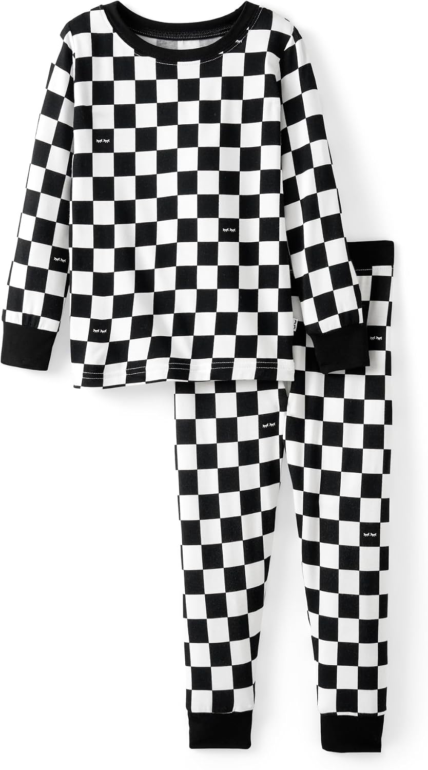 Little Sleepies Two-Piece Pajama Set, Viscose from Bamboo, Toddler Kids PJs