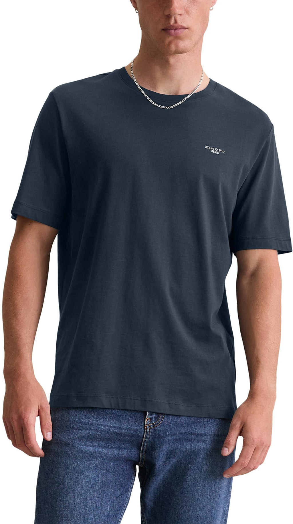 Marc O'Polo Denim Herren T-Shirt aus Bio-Baumwolle Regular Fit