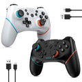 Reddening Switch 2 Controller für Switch/Switch 2/Switch Lite/Switch OLED,Switch Controller mit Doppel Vibration,Switch 2 Pro Controller mit 6 Achsen Gyro,Hall Joystick,Aufwachen,Turbo (Weiß Schwarz)