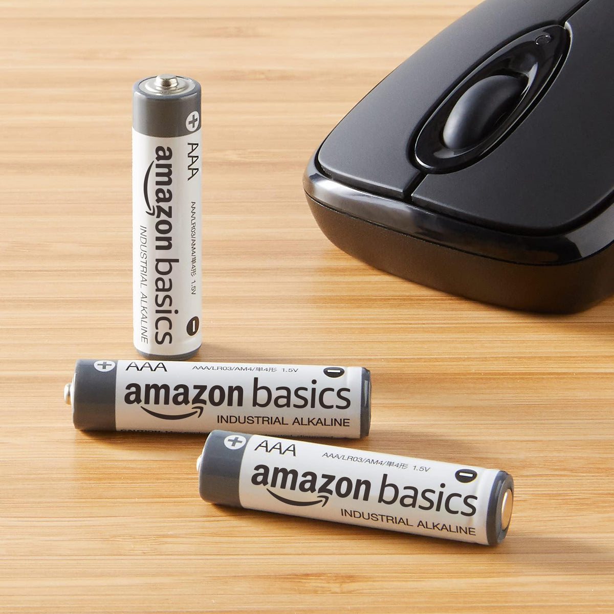 Amazon Basics AA- Alkali-Batterien, 1,5 V, 5 Jahre lagerfähig, 40 Stück