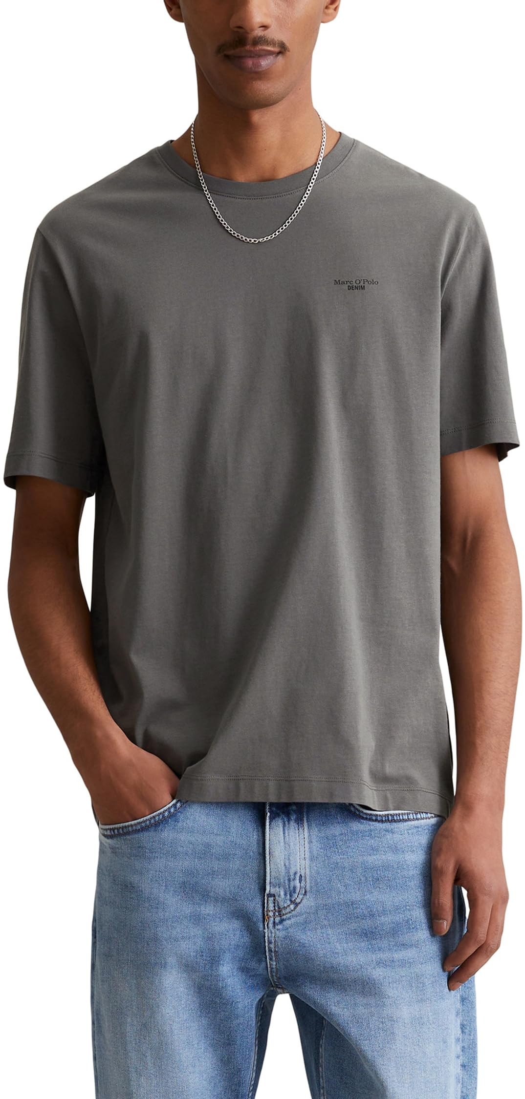 Marc O'Polo Denim Herren T-Shirt aus Bio-Baumwolle Regular Fit