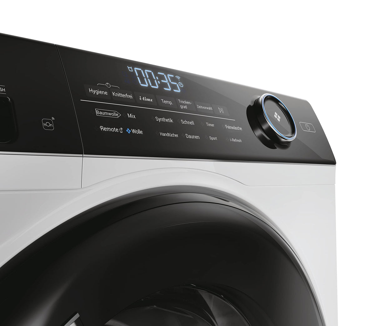 Haier Wärmepumpentrockner 9kg I G7 Serie I Klasse B I AI Power Inverter Motor, iOn Air Fresh, Pillow-Schontrommel, Automatik- & Hygiene-Programm, hOn AppI HD90-B667U1