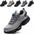 Chaussures de Sécurité Hommes Femmes Basket Respirante Antidérapante Légère Travail avec Embout en Acier 36-46 EU