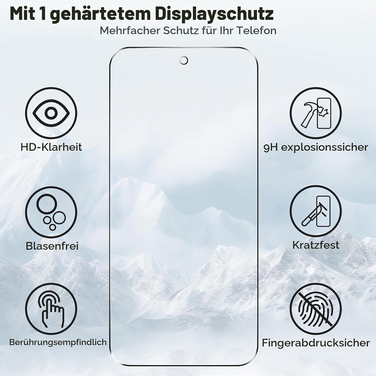 Peakally Handyhülle für Samsung Galaxy A17 5G Hülle [Mit 1 Stück Panzer Schutz Glas] [Premium PU Leder] [RFID-Blockierung] [Kartenfach] Klapphülle kompatibel mit Galaxy A17 5G / 4G - Grün