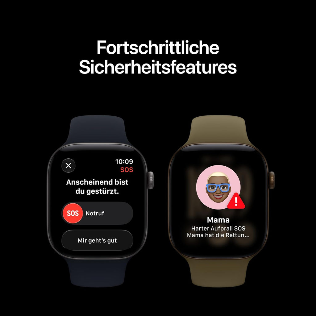 Apple Watch Series 12 GPS, 42 mm Aluminiumgehäuse Dunkelbronze