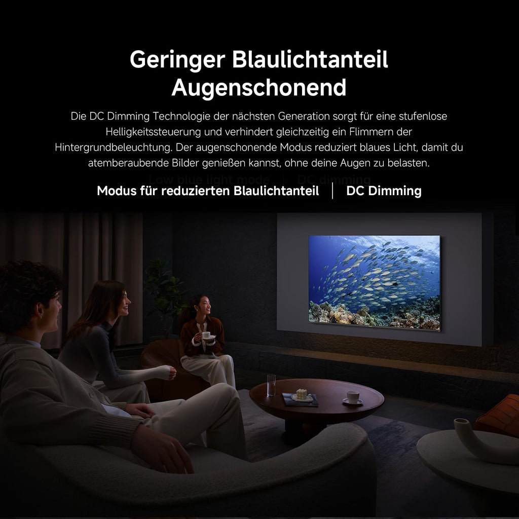 XIAOMI F2 Smart Fire TV 43 Zoll, 108 cm Fernseher (4K UHD, HDR10, Rahmenloses Metallgehäuse, Prime Video, Netflix, Alexa Sprachsteuerung, HDMI 2.1, Bluetooth, USB, Triple Tuner) Modelljahr:2022