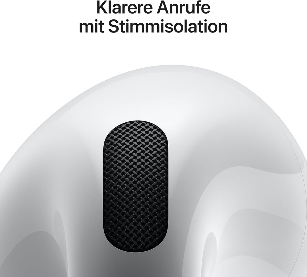 Apple AirPods 4 Kabellose Kopfhörer, Bluetooth Kopfhörer, Personalisiertes 3D Audio, Schutz vor Schweiß und Wasser, USB-C Ladecase, H2 Chip, bis zu 24 Std. Wiedergabe