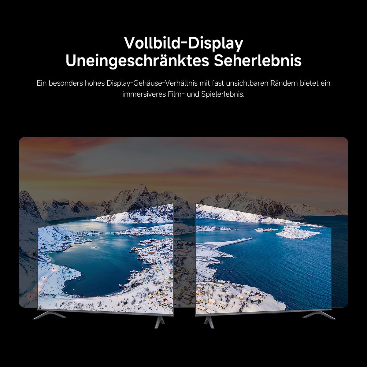XIAOMI F2 Smart Fire TV 43 Zoll, 108 cm Fernseher (4K UHD, HDR10, Rahmenloses Metallgehäuse, Prime Video, Netflix, Alexa Sprachsteuerung, HDMI 2.1, Bluetooth, USB, Triple Tuner) Modelljahr:2022