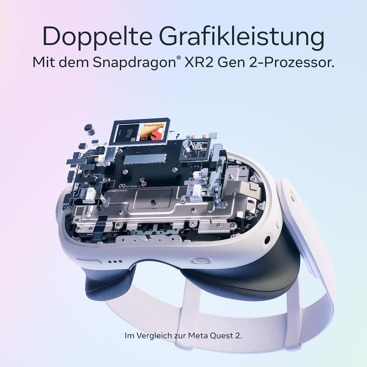 Meta Quest 3 512 GB | VR-Headset – 30 % höhere Auflösung – Doppelte Grafikleistung – Virtual Reality ohne Kabel – Gorilla Tag Cardboard Monkenaut Bundle – Amazon Exclusive