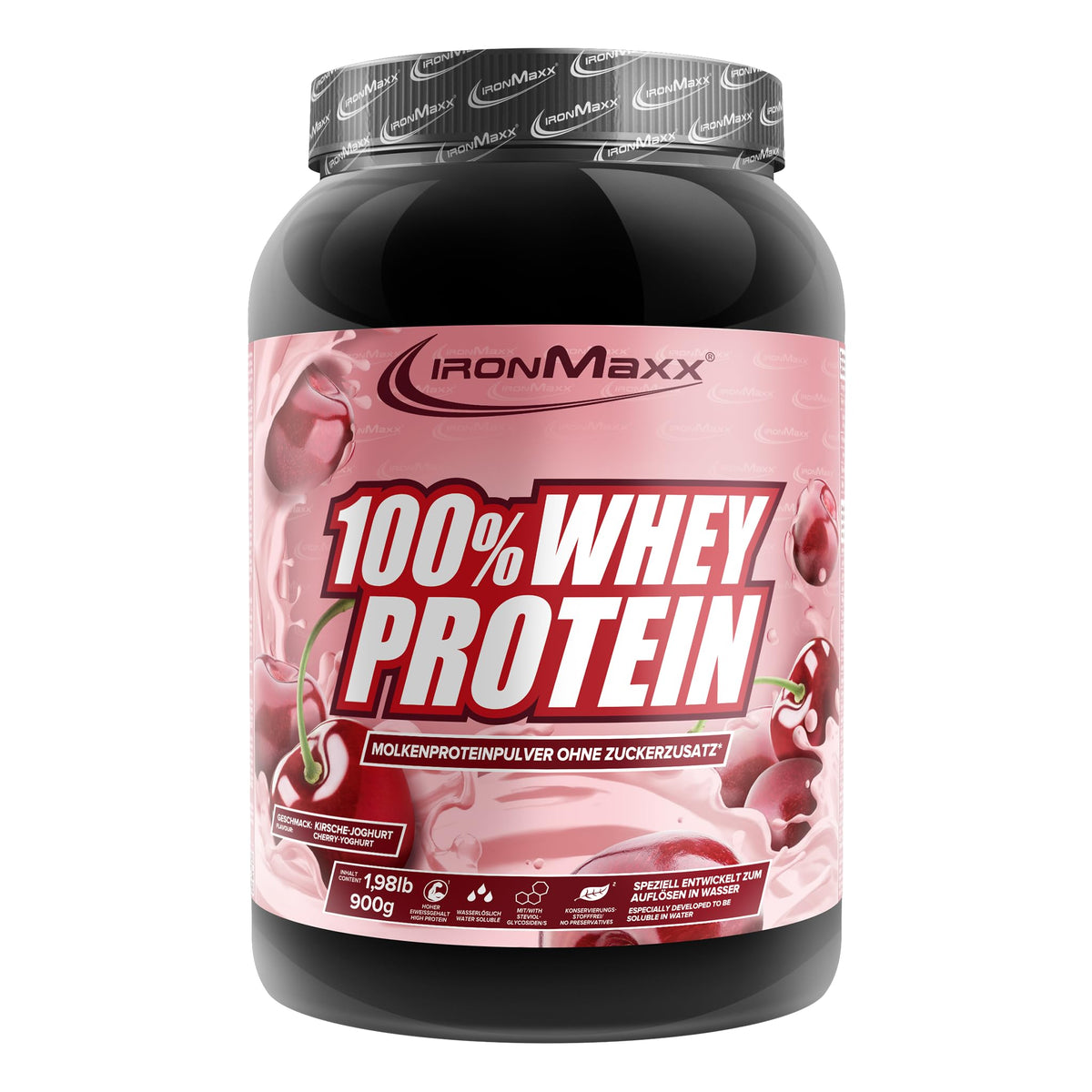 IronMaxx 100% Whey Protein Pulver – French Vanilla 500g Beutel | zuckerreduziertes, wasserlösliches Eiweißpulver aus Molkenprotein | viele verschiedene Geschmacksrichtungen