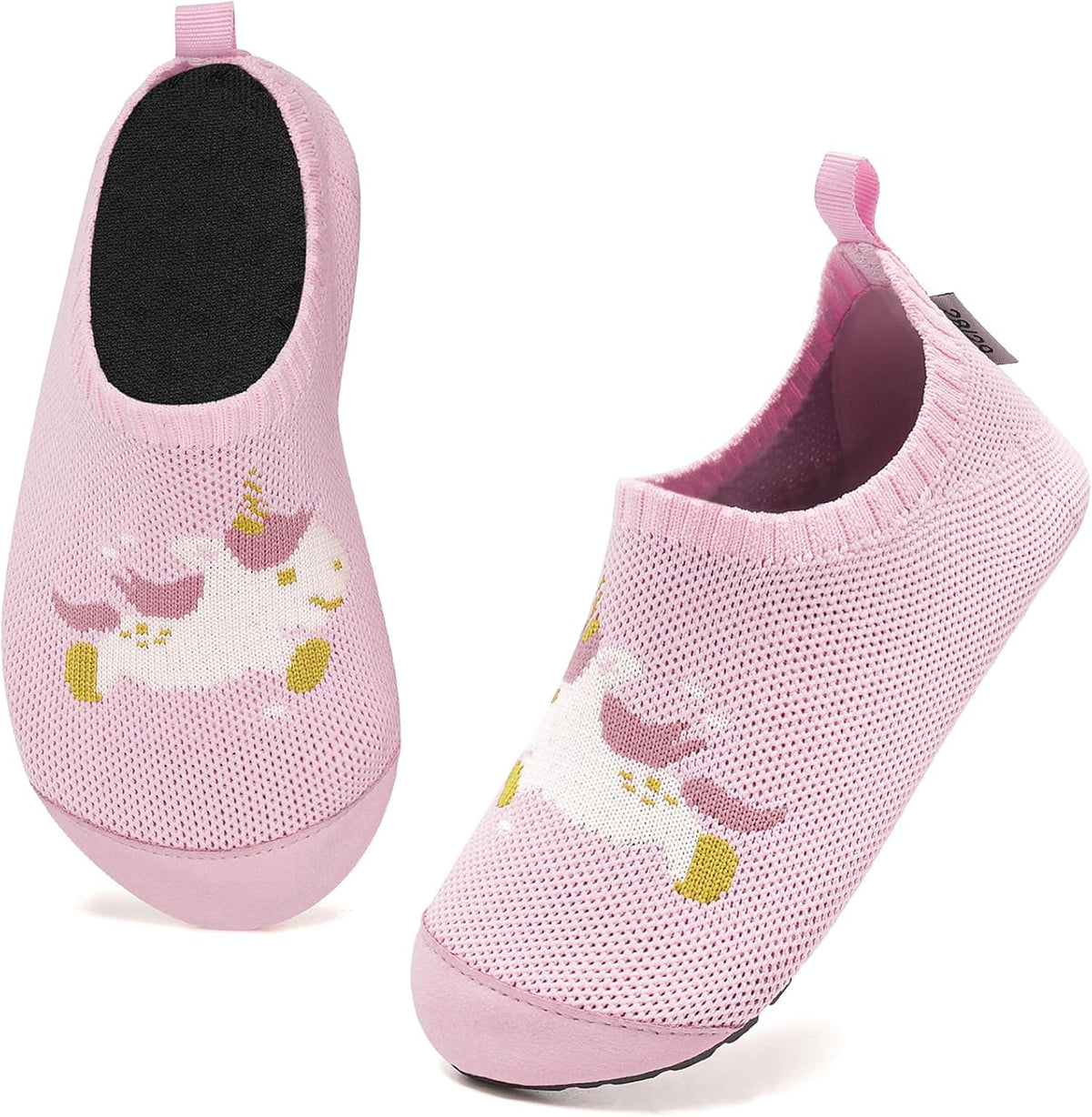 Kyopp Hausschuhe Kinder Mädchen Barfussschuhe Kindergarten Slippers Jungen