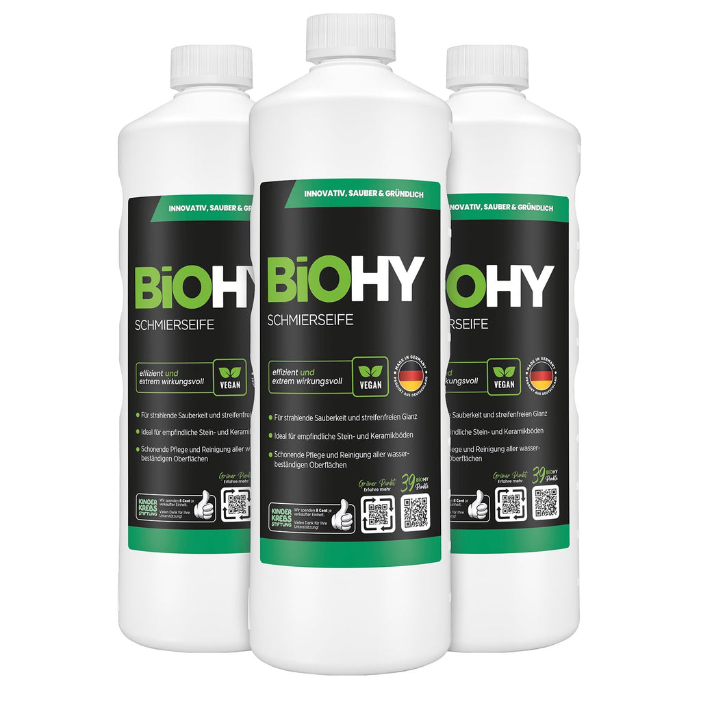 BiOHY Wischroboter Reiniger für Station mit Orangenduft (2 x 1 Liter)