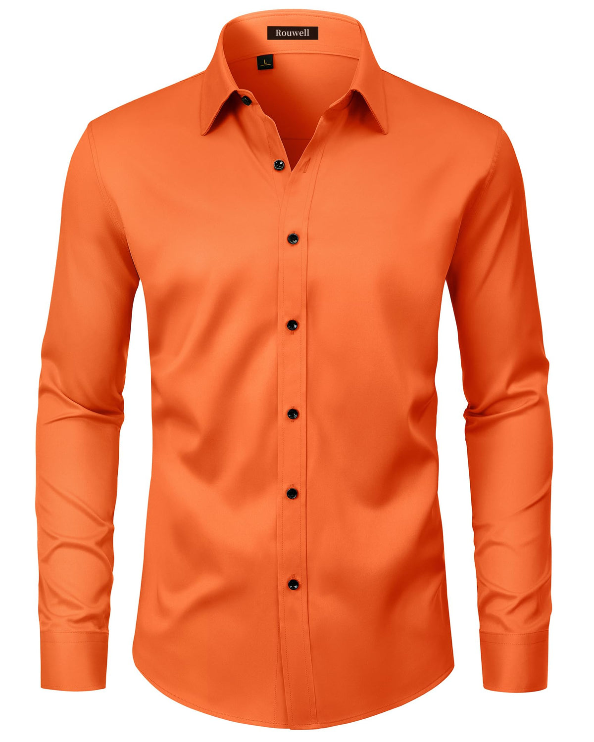 Men’s Wrinkle Free Dress Shirts Regular Fit Long Sleeve Non Iron Business Casual Wedding Stretch Button Down Shirt