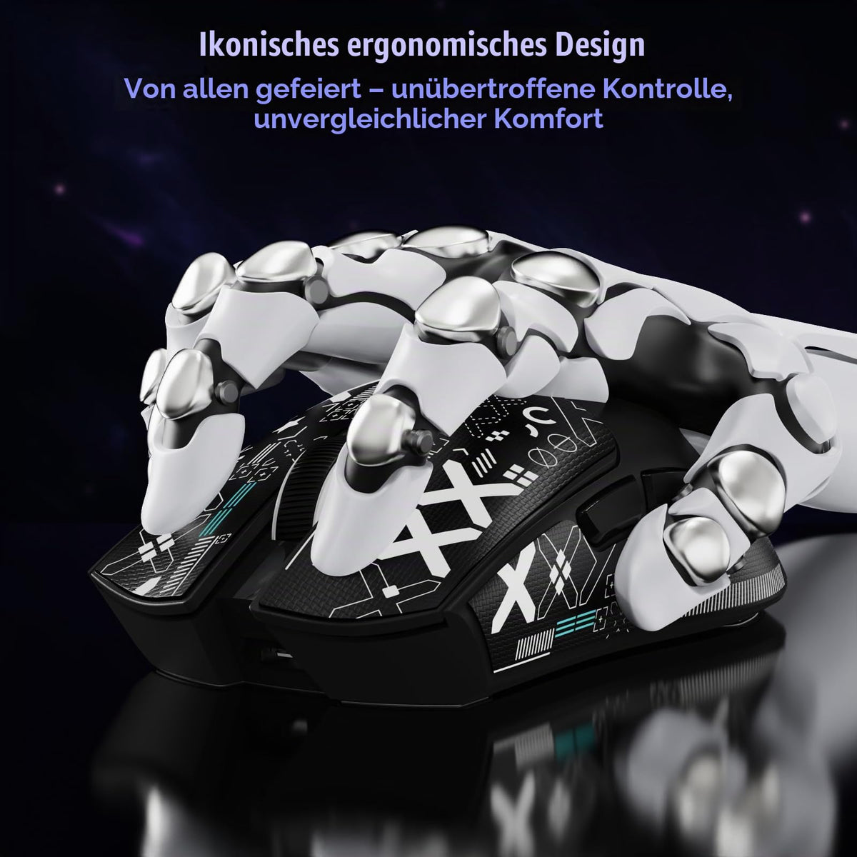 ATTACK SHARK X11SE Kabellose Gaming-Maus