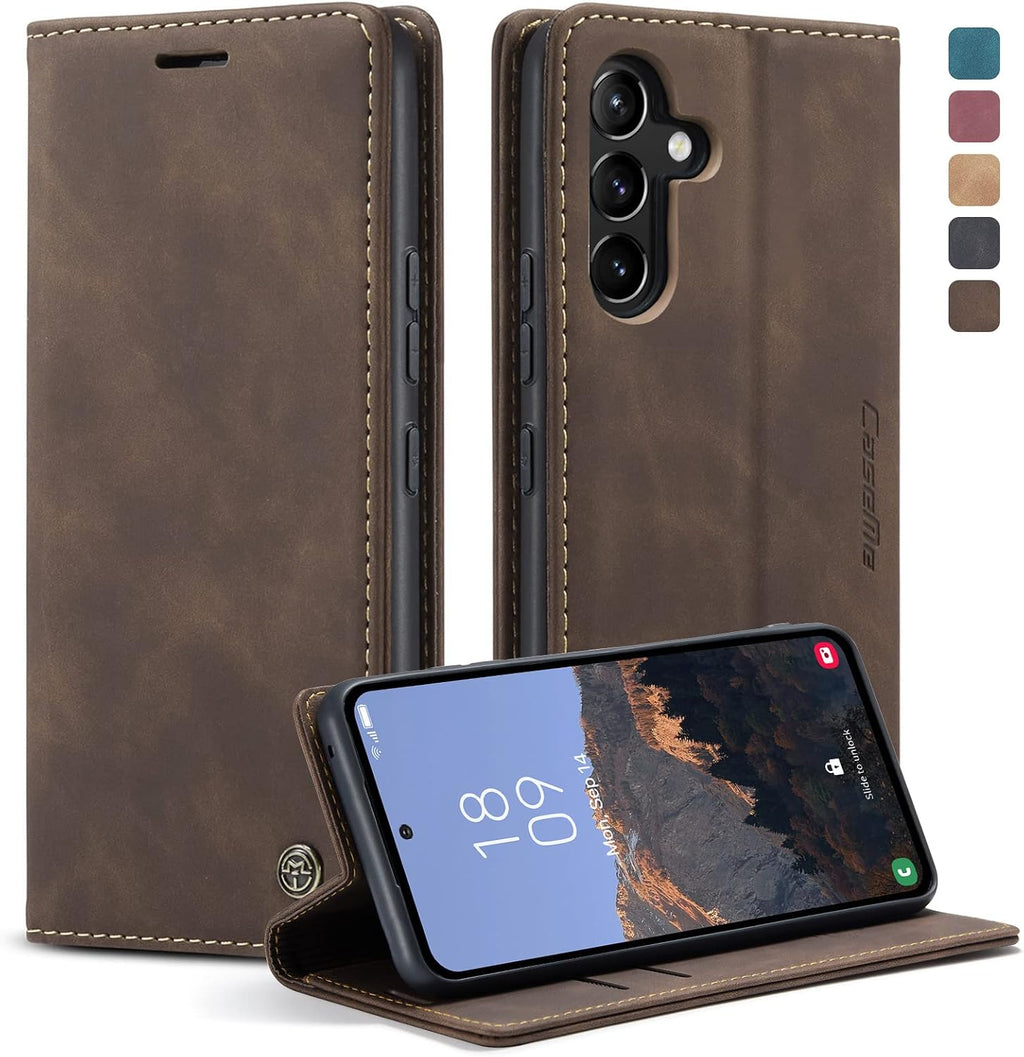 KZB für Xiaomi Redmi Note 15 Hülle, Magnet Leder Klapphülle Stoßfest
