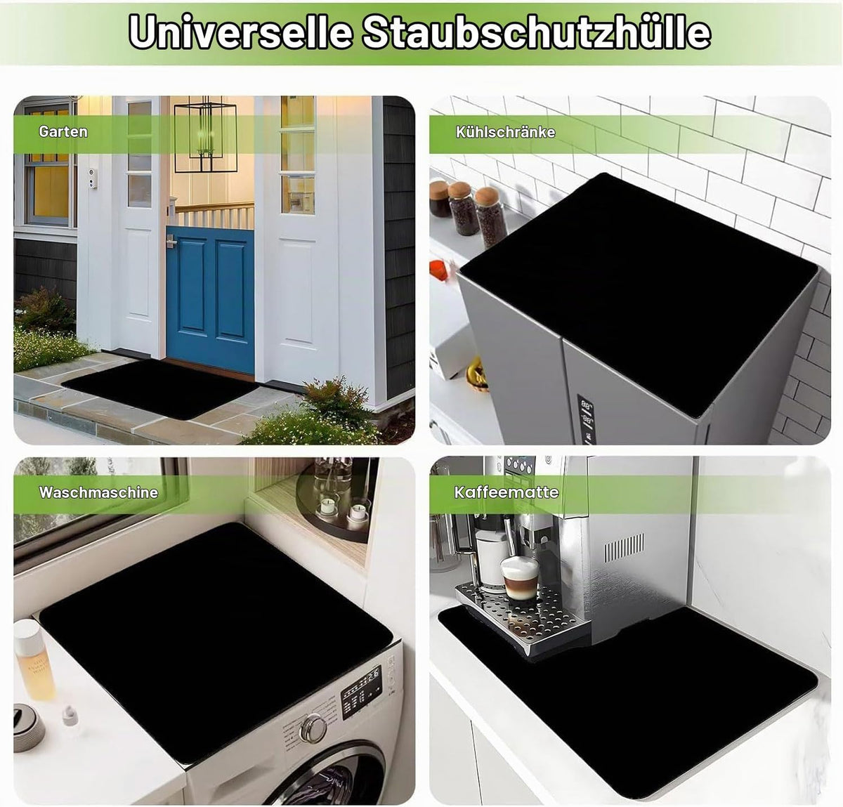 YeahBoom Waschmaschinenauflage 60x60cm,Waschmaschinenabdeckung Universal