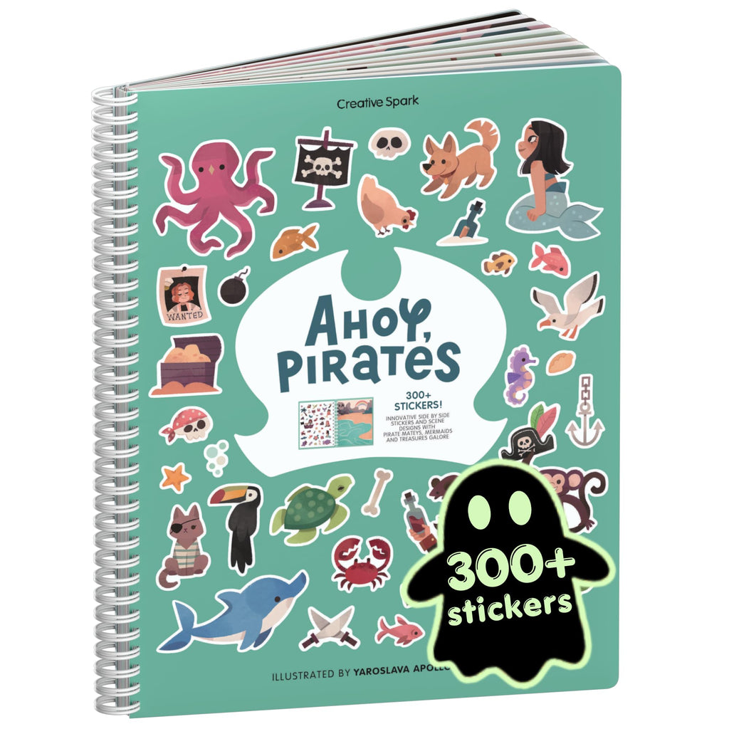 Cupkin Animal Habitats Sticker Book | 12 Coloring & Activity, 500+ Stickers