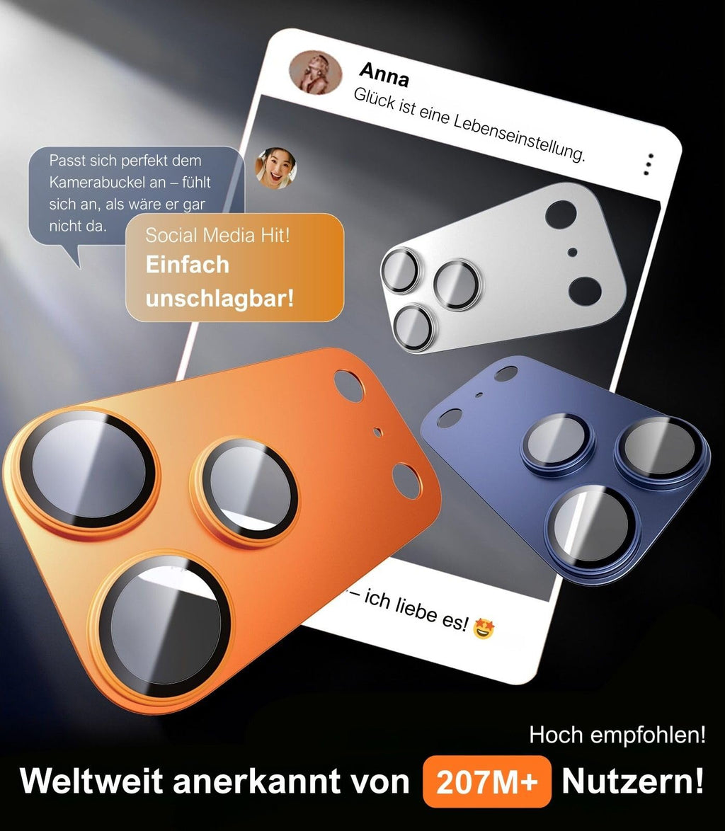 TORRAS für iPhone 18 Pro 9H+ Kratzfest Kameraschutz HD-Klares, Grau