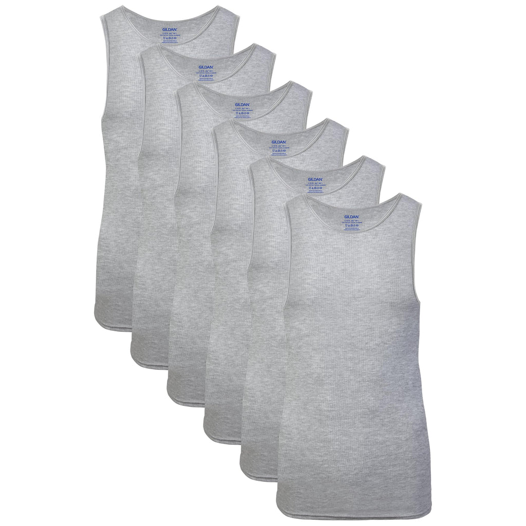 Gildan Men's A-Shirt Tanks, Multipack, Style G1104
