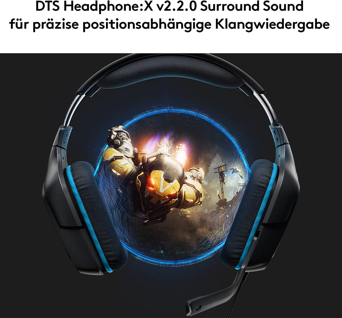 Logitech G432 kabelgebundenes Gaming-Headset