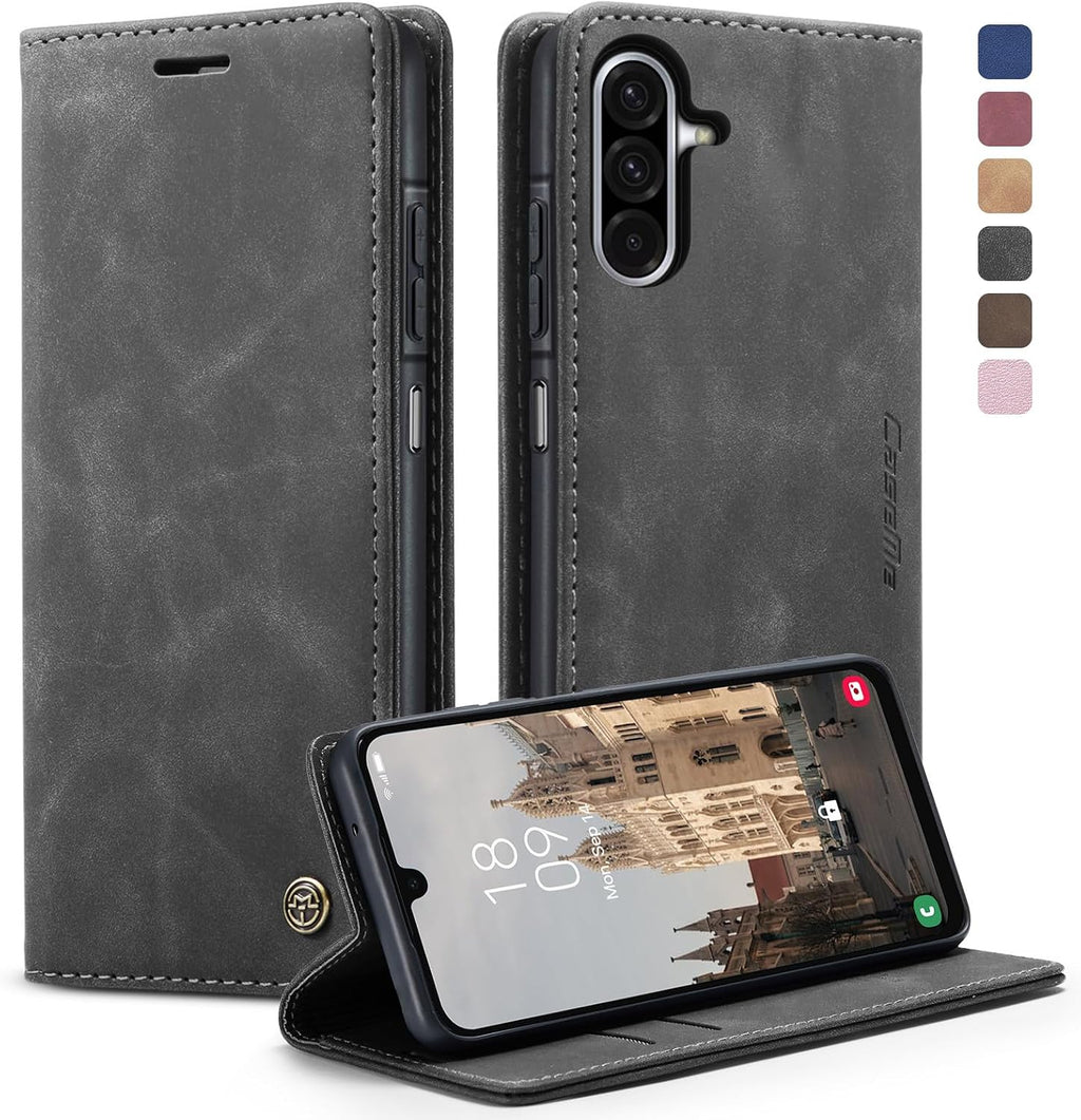 KZB für Xiaomi Redmi Note 15 Hülle, Magnet Leder Klapphülle Stoßfest