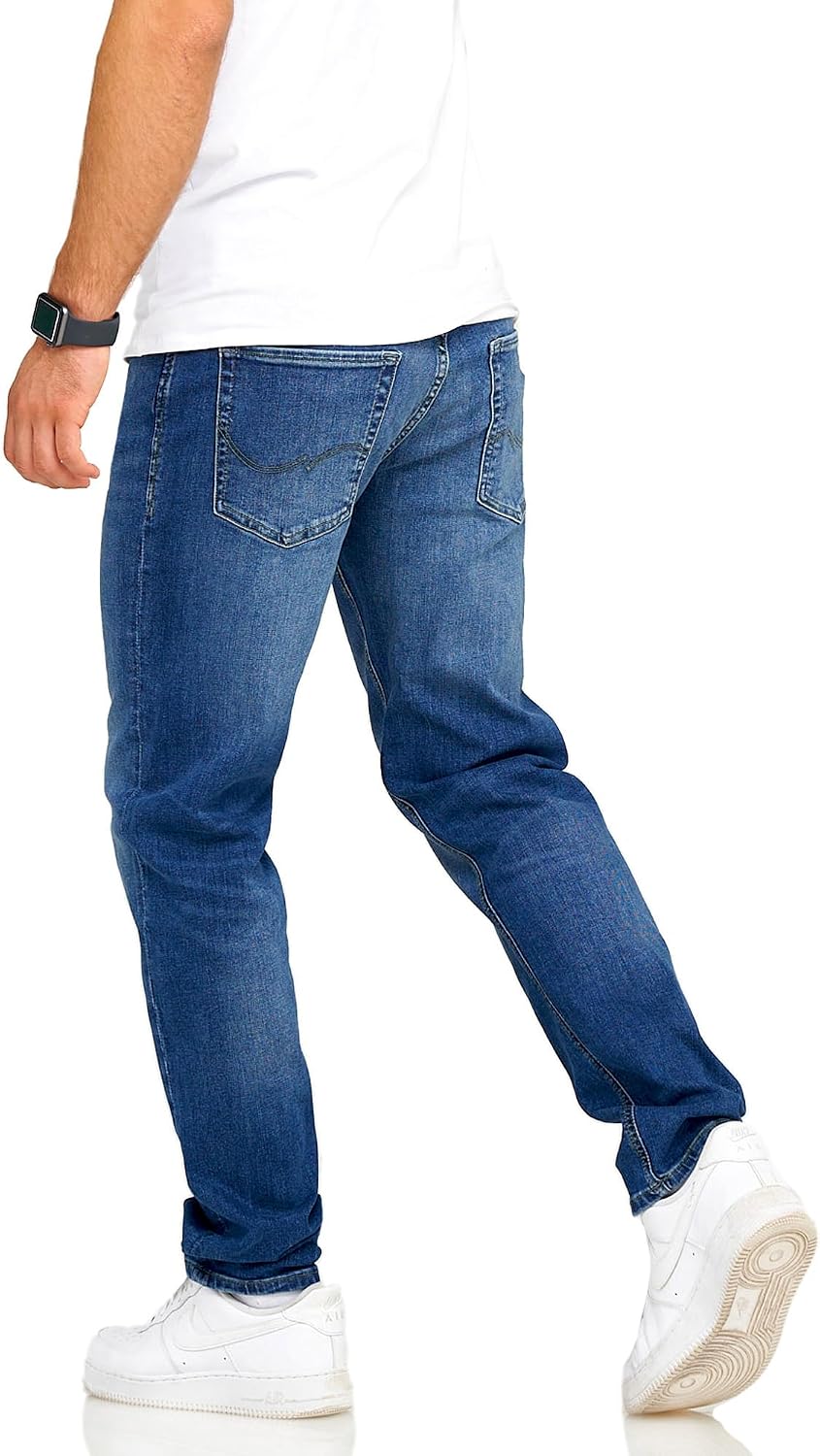 JACK & JONES Infinity Herren Jeans Mike ARIS Comfort Fit Denim Herrenhose