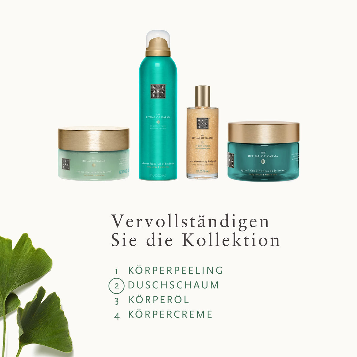 RITUALS Duschschaum Geschenkset, 3 x 200 ml