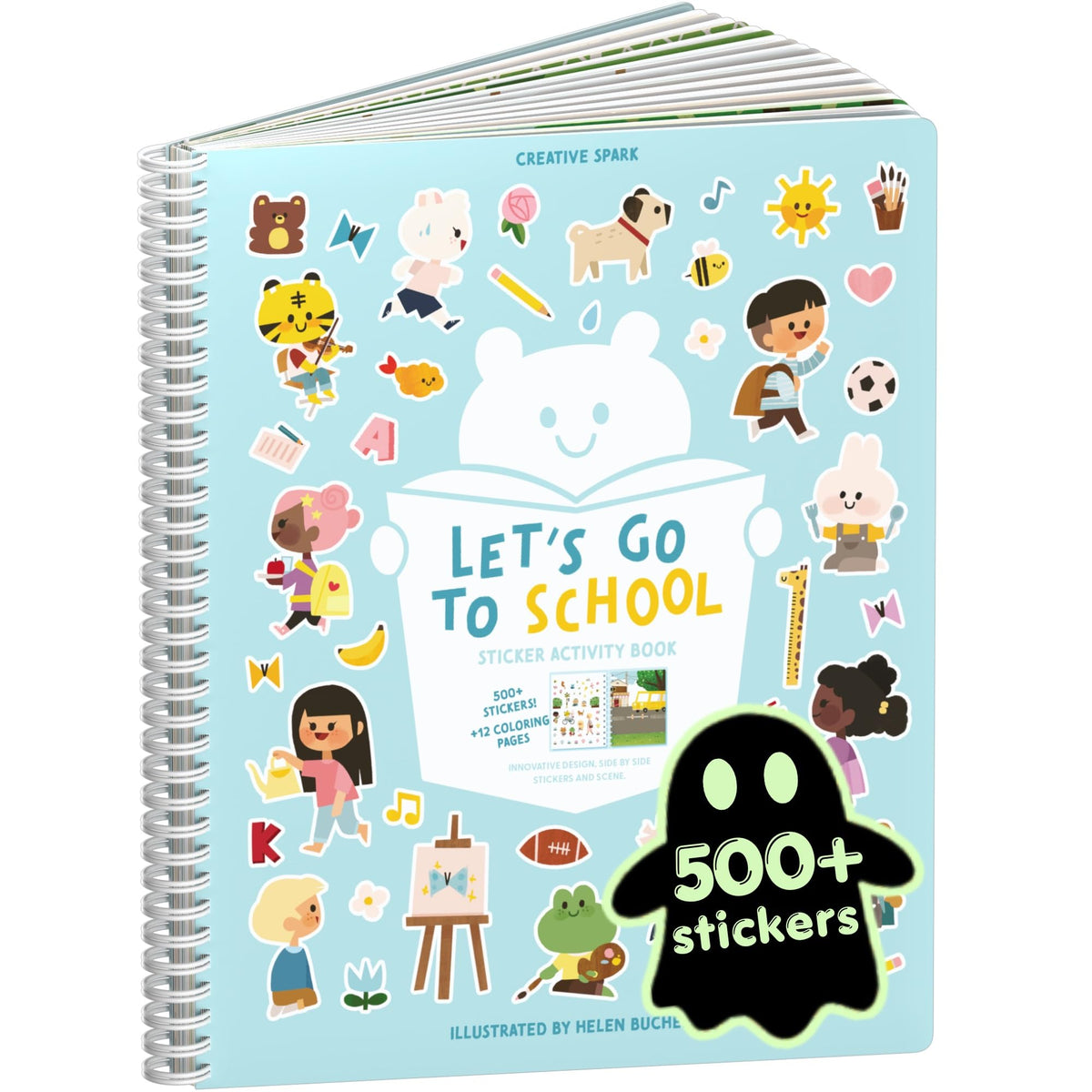 Cupkin Animal Habitats Sticker Book | 12 Coloring & Activity, 500+ Stickers