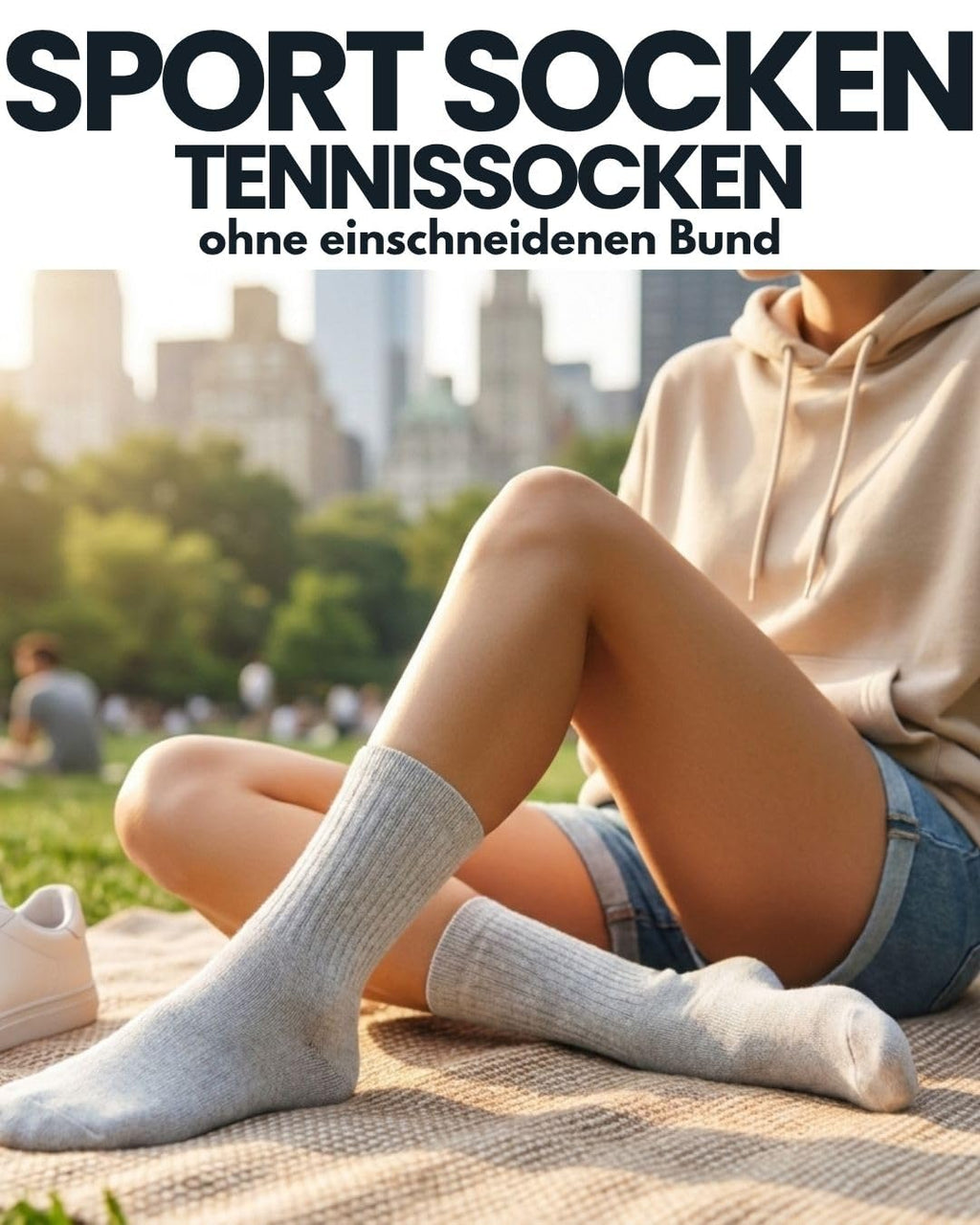 10 Paar Sportsocken Tennissocken Herren Damen Atmungsaktive Crew Socken Baumwolle
